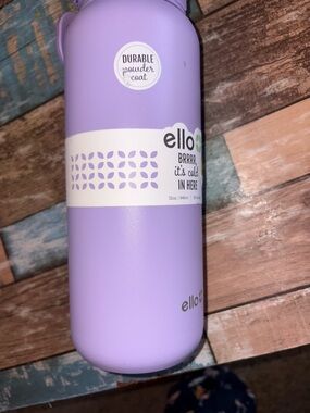 NEW- 32oz. Ello Lavender Insulated Bottle